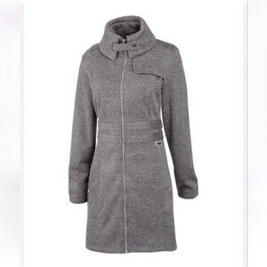 Merrell Manganese Mapleton Mantle Jacket Long Wool Fleece Lined Coat Medium